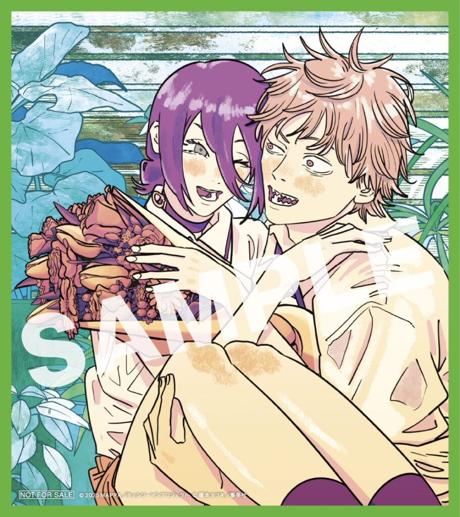 劇場版「チェンソーマン レゼ篇」の特典:書き下ろしビジュアルカードのイメージ