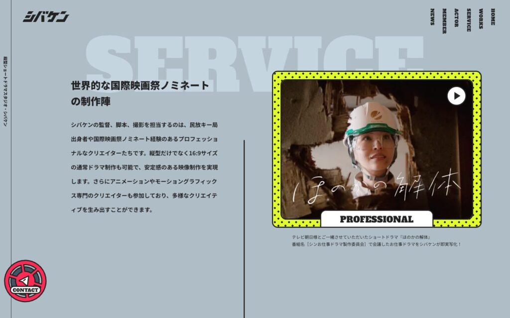 【映画クオリティ追求型】の特徴